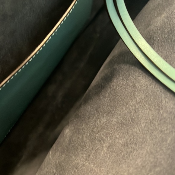 Coach Cooper Carryall Pewter/Marine New Without Tags smoke free environment - Picture 4 of 13